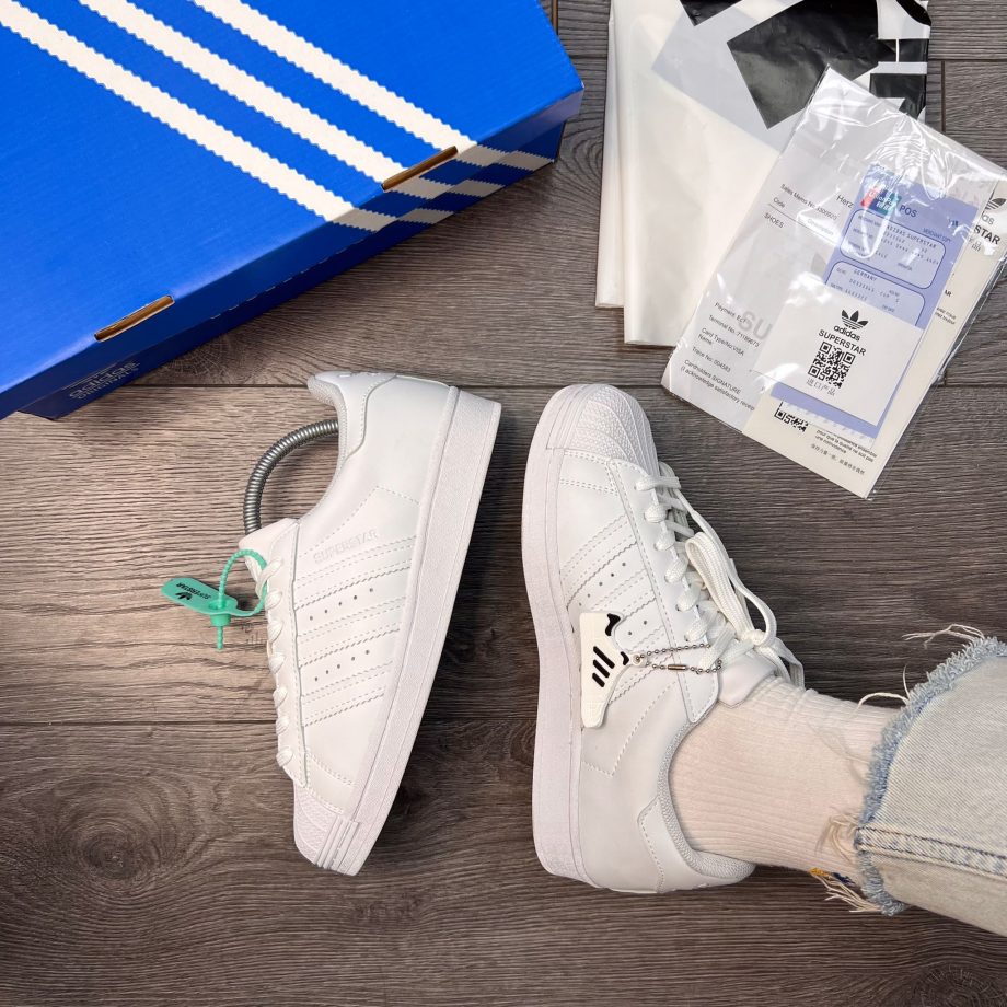 Adidas İthal Süperstar Sneaker Beyaz Ayakkabı
